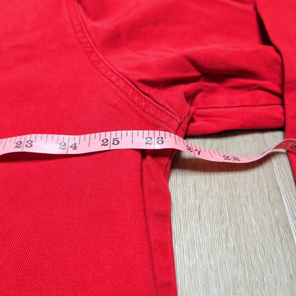 Vintage 90s Levi's‎ Western Long Sleeve Red Tab Chamois Shirt Mens L Rockabilly